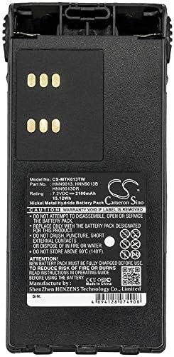 Cameron Sino New Replacement Battery Fit for Motorola GP1280, GP140, GP240, GP280, GP320, GP328, GP330, GP338, GP339, GP340,