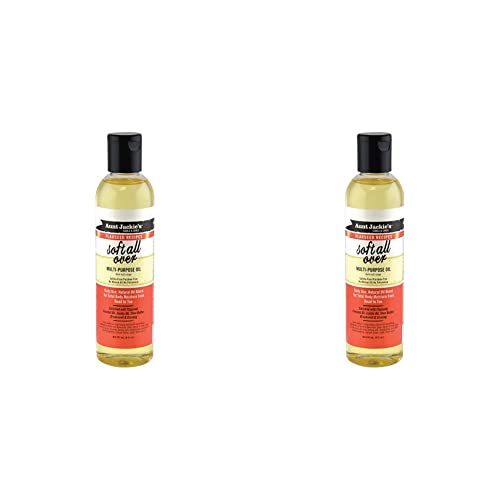 Receitas de linhaça da tia Jackie meio e meio diariamente hidratante leite de cabelo de seda, reabastecedor de umidade para cabelos secos e estilo protetor, 12 oz