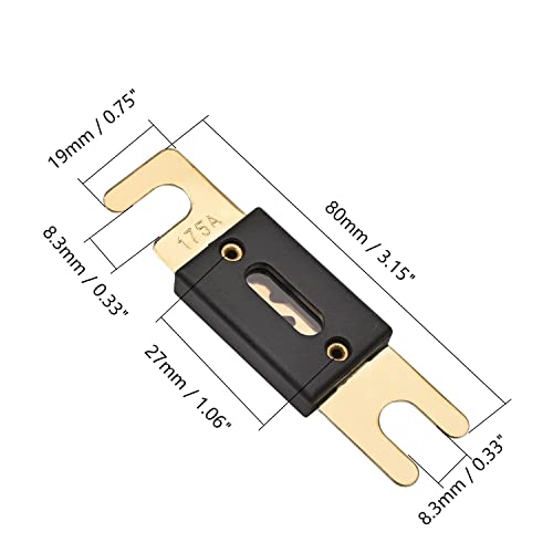 FELECT 1PCS ANL FUSE DC 32V 60A PARA AUTOMOTIVO DE AUDICIONAL DE AUDIO