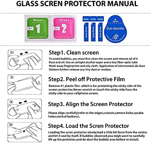 Ailiber compatível com o protetor de tela OnePlus Nord N100 [2 pacote] [não ajuste nord n10 5g] filme de vidro temperado