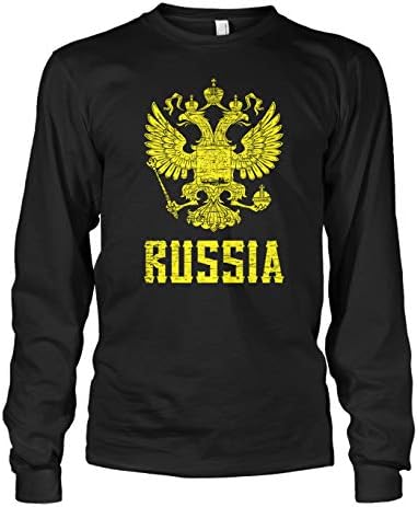 Camiseta russa de armas russa da Rússia Bandeira Pride