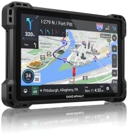 Rand McNally TND Navigador de caminhão GPS 1050 de 1050 polegadas, tela fácil de ler, roteamento de caminhão personalizado, navegação