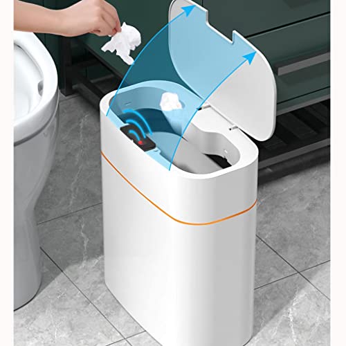 Czdyuf Smart Sensor Recarregável Lixo automático CAN LABE SALA BAINS DE INDUÇÃO DE INDUÇÃO DE LIMENTO DE LIXO