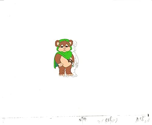 Star Wars: Ewoks Wicket da segunda temporada de animação de produção original CEL com o desenho preso de Lucasfilm B5520