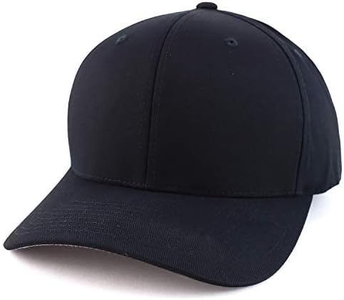Trendy Apparel Shop Plain Structured Caput Baseball Cap