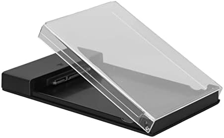 Gabinete USB 3.0 HDD, gabinete SSD Design robusto de 6 Gbps Indicador LED preto para o escritório em casa
