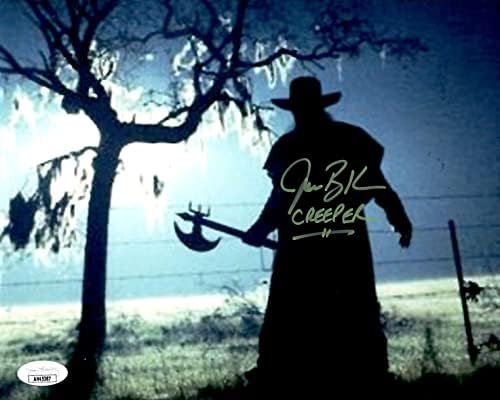 Jonathan Breck autografado assinado inscrito 8x10 Jeepers Creepers JSA COA