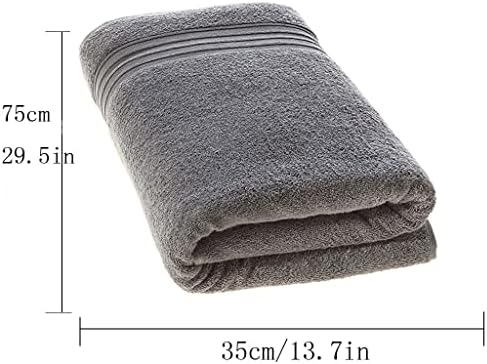 N/A Toalheiros de algodão absorvente macio toalha grande face/banho toalha de mão grossa toalhas de praia confortáveis