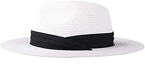 Cor dobrável Panamá Solid Soll Sol Hat Fashion Beach Caps de beisebol feminino para mulheres para mulheres