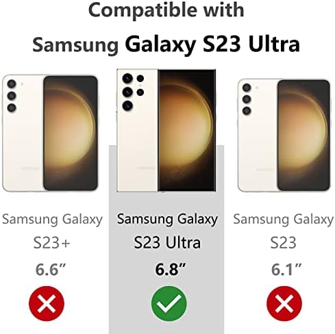 Caso magnético para o protetor de câmera de câmera integrada de lentes de câmera integrada do Galaxy S23 da Samsung