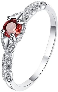 2023 Novas mulheres de zircão ametista anel de anel criativo proposta de aniversário proposta de presente de noiva de noiva dos anéis de jóias do anel de festa