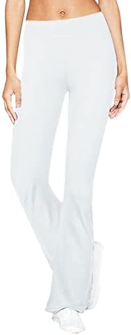 Bagelise Calça Yoga Hips Solid Leg Hips Wide Logo Slim Pants femininas Casual Sports Color Yoga Calça de ioga Comprimento de alto