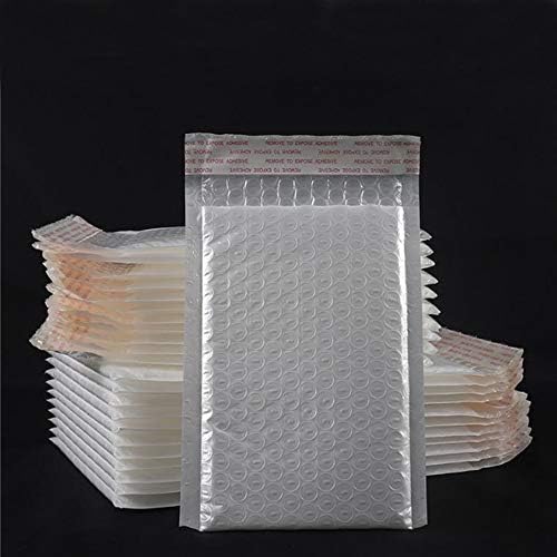 ANNCUS 1000PCS White Pearl Film Saco de espuma Roupa de bolsa à prova d'água Saco de embalagem Bolsa de bolsa de logística envelope