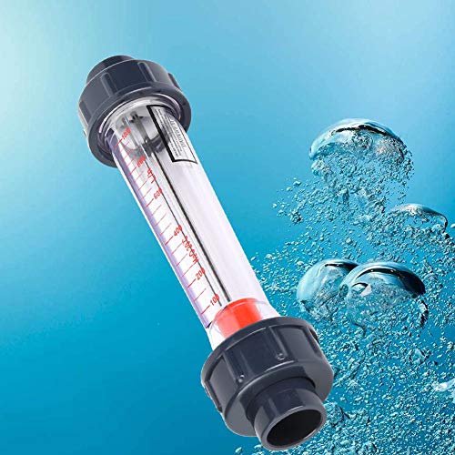 Medidor de fluxo líquido, 100-1000l / h, hidráulica, pneumática e fluxo de encanamento Medidores de alta precisão ABS Tipo de tubo de água Diâmetro interno 25mm / 1in