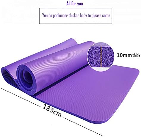 NFELIPIO Sports Yoga Mat Matifuncional Yoga Mat Strap Elastic Non Slip Fitness Belt Belt Exercício físico