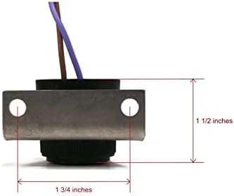 A ROP SHOP | Controle remoto de montagem lateral para 1983 Johnson Outboard J25TECTE, J25RLCTE, J25RCTE