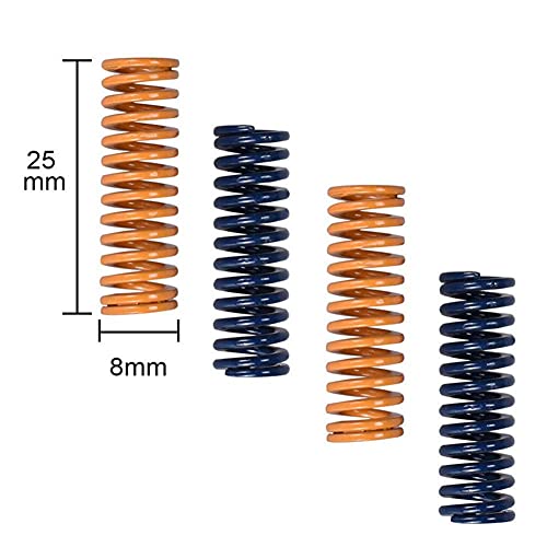 4 PCs/conjunto de 25mm de extrusores de cama plana atualizados para credos para Creality Ender 3 Pro CR-X CR-10 S Acessórios