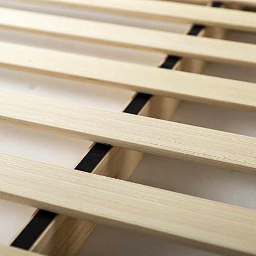 Zinus Edgar Caixa de madeira de 4 polegadas Spring / Mattress Foundation / Sturedy Wood Structure / Low Profile / Easy Assembly,