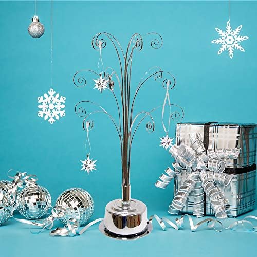 Hohiya para os enfeites de Natal de Swarovski 2023 16,75 polegadas Ornamento Display Tree Stand Metal Roting Hanger Hanch pendu