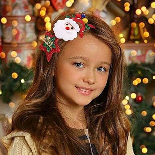 Bandeira de natal catery xmas arco de cabelo fofo Papai Noel Banda de cabelo de férias de Natal acessórios para mulheres e crianças