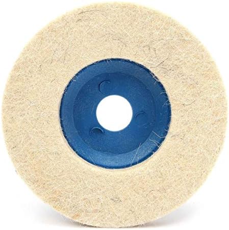 XMeifeits Ferramentas Universal de 100 mm de lã de lã Greling Brinding Felt Polishing Disc Pad Pad Ferramenta para Polishing