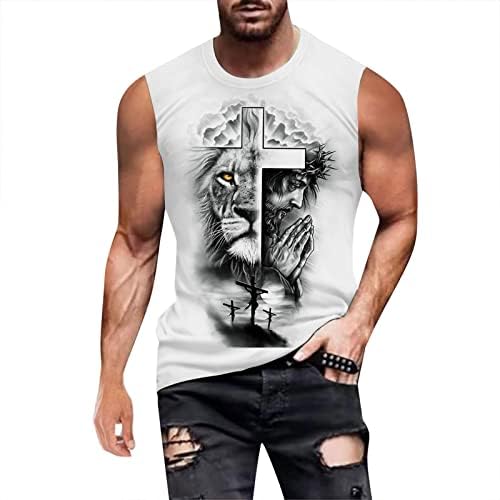 XXBR Mens Soldado Soldado Tanque de Tanques Tanks Tank Tank Tank Tanks Tanks Tanques de ginástica Casual de ginástica Músculo Nada de ginástica Designer de pescoço Uncamucked Awesma