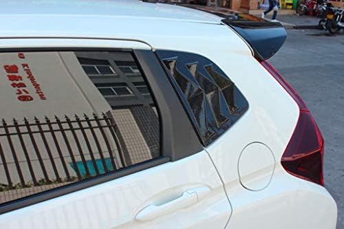 Eppar nova capa de janela traseira decorativa compatível com Honda Jazz GK5 2014-2018