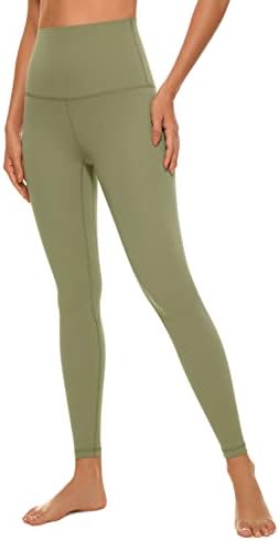 Crz Yoga Super High Wistide Butterluxe Leggings 25 '' ''/28 ' -Calças de ioga de comprimento total macio de barriga de barriga