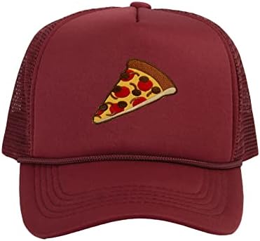 Chapéu de corda de corda de pizza de pizza de pepperoni para homens adultos