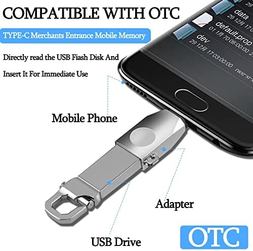 Adaptador Tipo C para USB, Adaptador USB-C para USB 3.0, Adaptador feminino USB C Masculino para USB Compatível com o