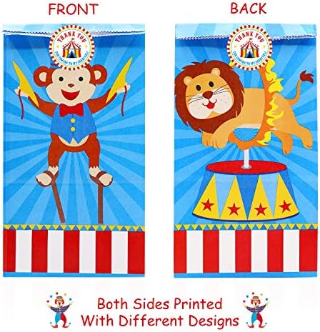 24 Pack Circus Party Cabine