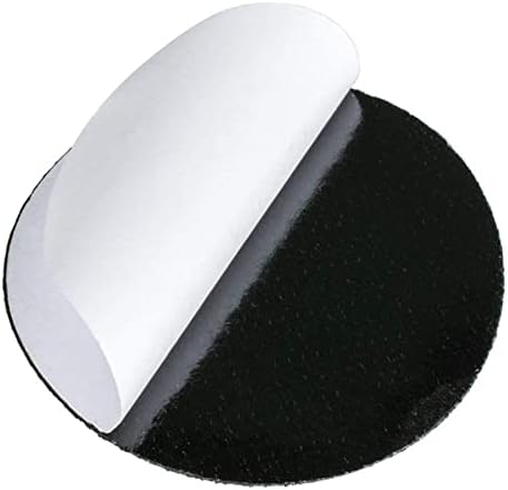 Oshiea 10pairs 8cm preto forte adesivo autônomo Dots adesivos sofá tapete de tapete anti -deslizamento Resistência ao gancho de gancho de gancho para colar