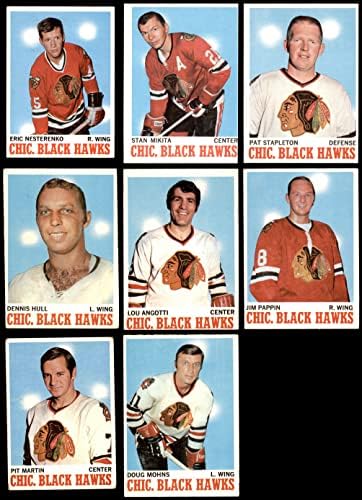 1970-71 Topps Chicago Blackhawks Definir Chicago Blackhawks VG+ Blackhawks