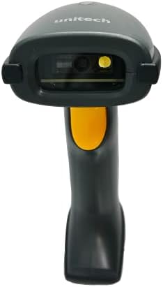Unitech America 2D Imager Barcode Scanner, cabo USB, plug and play