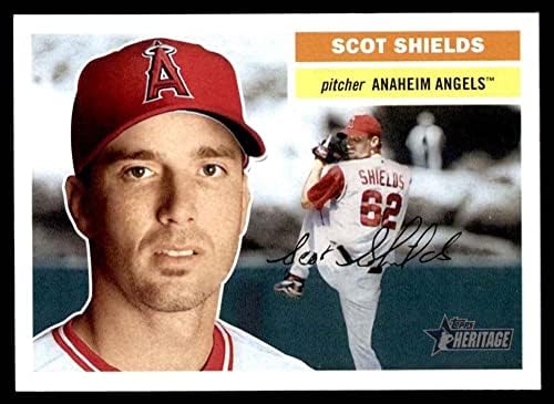 2005 Topps 65 Scot Shields Los Angeles Angels NM/MT Angels