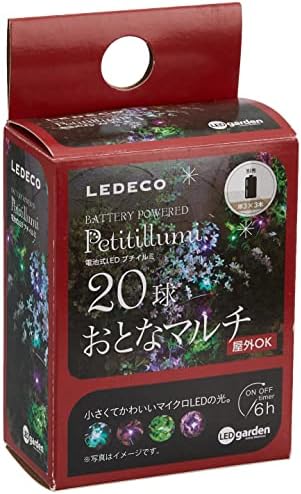 Takasho LGB-ML20am Operou a Iluminação Petite LED, 20 lâmpadas, multi adulto