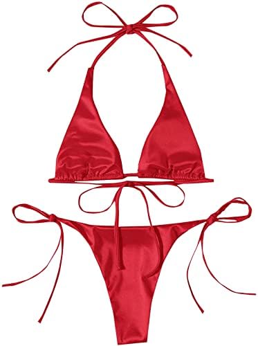 MTSDJSKF Biquíni de natação Mulheres bandagem Bange Bikini Confir