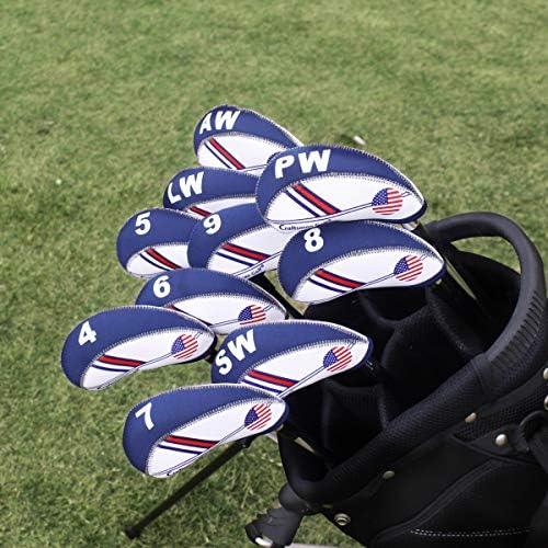 Craftman Golf US Bandle Neoprene Golf Club Cabeça Cabeça Ceda Iron Protetive Capta de proteção para Callaway, Ping, Taylormade,