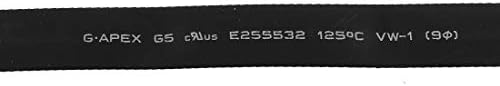 NOVO LON0167 16,4 pés x 9mm Diâmetro 2: 1 Tubulação de encolhimento de encolhimento isolada por encolhimento PE