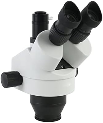 L-shism 7-45x Zoom contínuo de microscópio trinocular industrial Conjunto de liga de alumínio de alumínio Placa de base