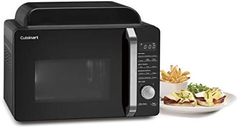 Cuisinart AMW-60 3-em-1 Microwave Airfryer forno, preto