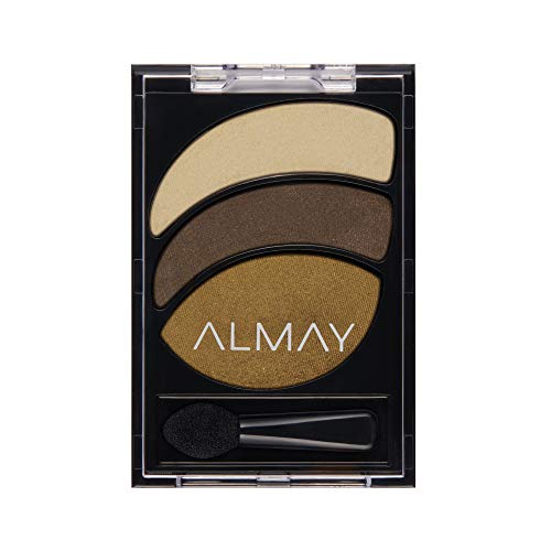 Paleta de sombra de Almay, maquiagem ocular longa, trio de olhos defumado, hipoalergênico, 030 Blaze de Coppery, 0,08 oz