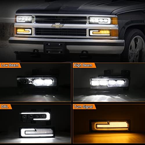 MOTOR LED LED MONTAR SUBSTITUIÇÃO 500% FARENTES ANTI-GLARE BRILHOS COM LUZES DE SINAL DRL de boas