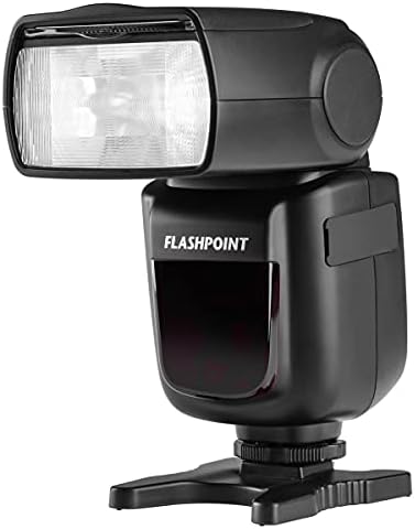 Flashpoint Point Xplor 600 Pro TTL R2 Monolight com zoom Li-Ion Speedlite para Nikon e 9,5 'Pro Stand Light de serviço