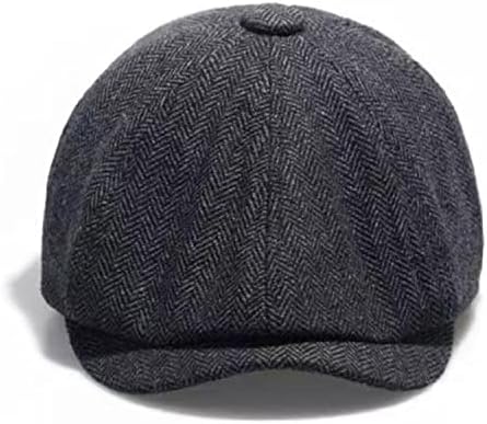 Ahenod Newsboy Hat for Men Boys Cotton Blend