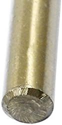 Aexit 3,5 mm DIA Tool Solder de 40 mm de flauta longa aço de alta velocidade 2 flautas cortando broca de torção em espiral 10pcs Modelo: 19AS619QO500