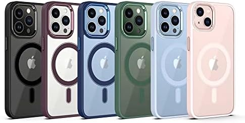 Caso do iPhone - iPhone 14 Pro - Funda Transparent - Cubra iPhone + Protetor de tela de vidro temperado + protetor de lente da