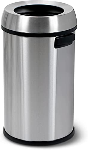 Franc Moody Open Top Lix lata para a loja de cozinha em casa Uso- Capacidade de 65L, grau comercial, base não esquisita, design de