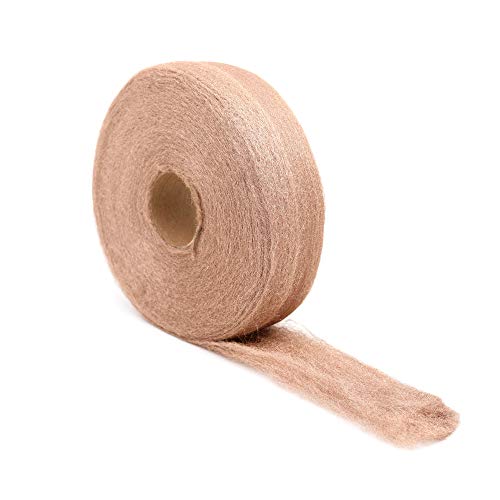 Reel de lã de bronze GMT 0 grau fino; 5 lb. Reel, caso de 6; Para esfregar e limpar superfícies e utensílios de metal; Químicos não
