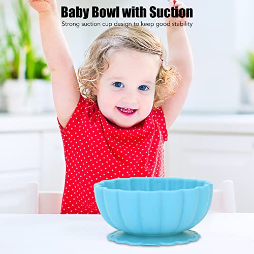 Loucaria de mesa de alimentação de silicone, conjunto de colher de bebê com um ambiente ambientalmente amigável para comer